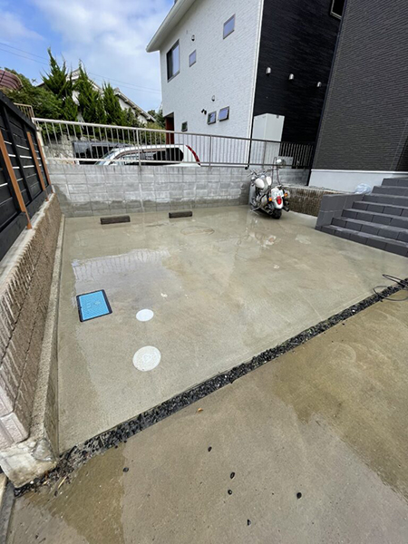 お掃除の効率があがる高圧洗浄機！